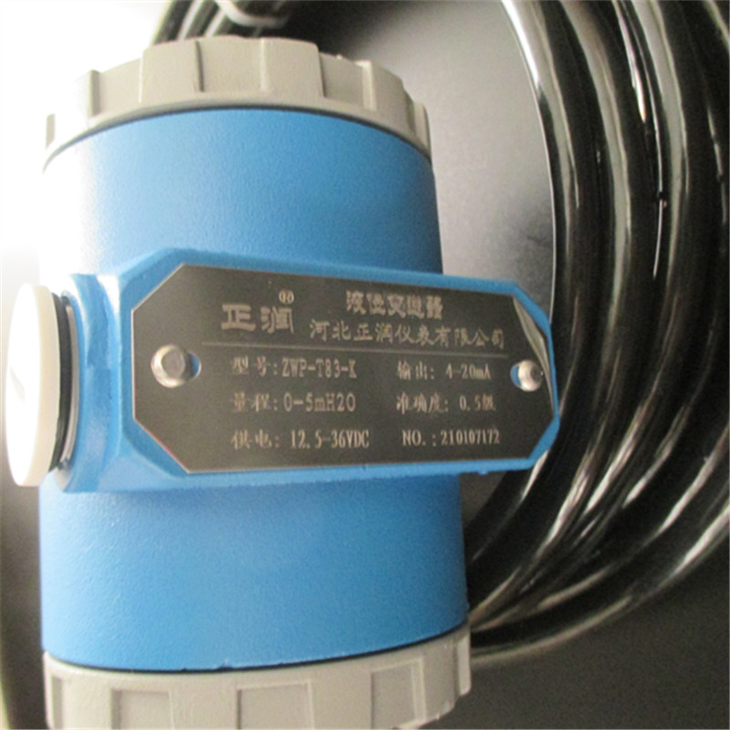 河北正润ZWP-T83-K电容式液位传感器投入式变送器 4-20ma油位水位