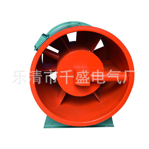 HTF(PYHL-14)-8轴流式单速排烟高温风机HTF-I-9消防排烟风机380V