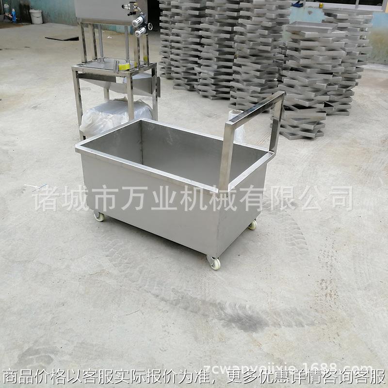 厂家供应不锈钢小料车 食品专用料车 肉制品料斗车 提升机用料车