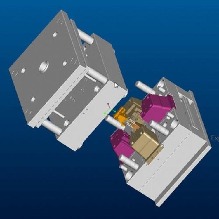 雾化器外壳 注塑模具 WT2211 ABS塑料外壳模具 免费设计
