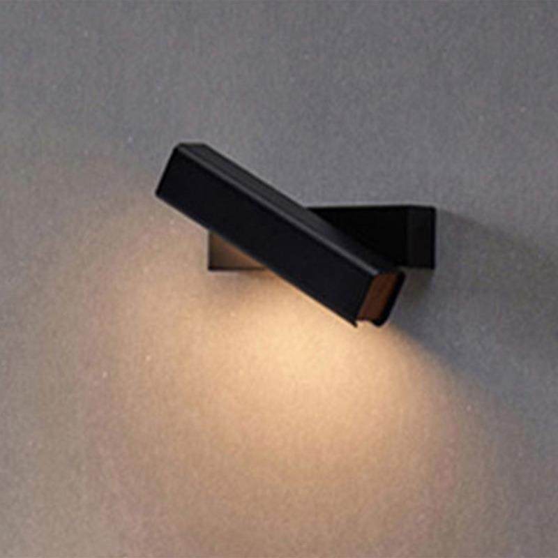 北欧现代简约led壁灯创意可旋转卧室床头灯阅读灯客厅过道墙壁灯