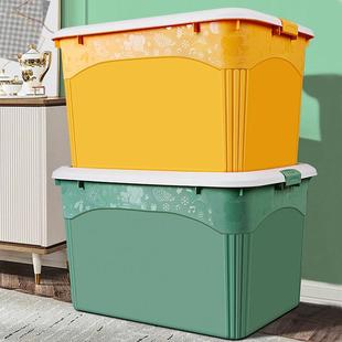 访客（FK） 收纳箱衣服收纳箱大号玩具储物箱搬家收纳箱抗压打包