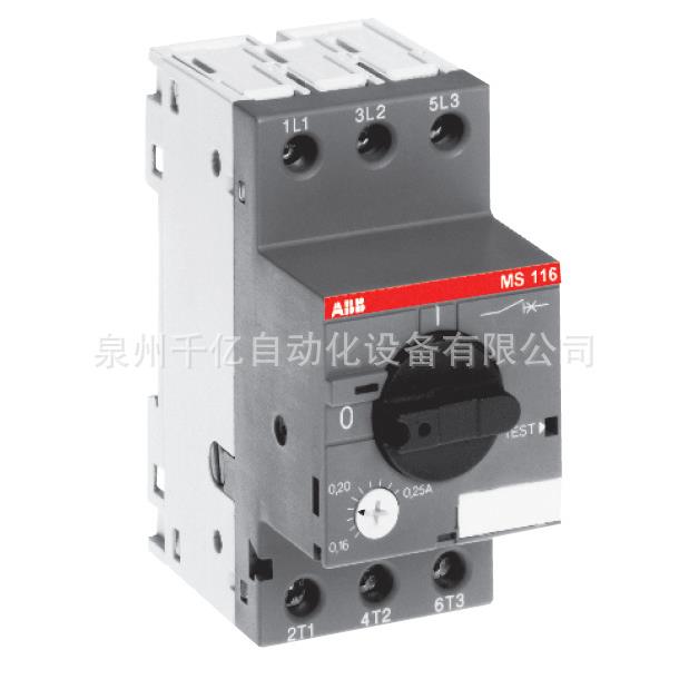 特价销售ABB起动器电动机保护断路器MS116-2.5；10140950
