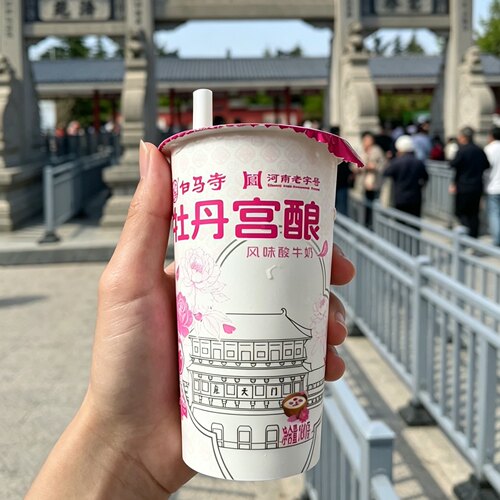 洛阳白马寺牡丹宫酿酸奶180g