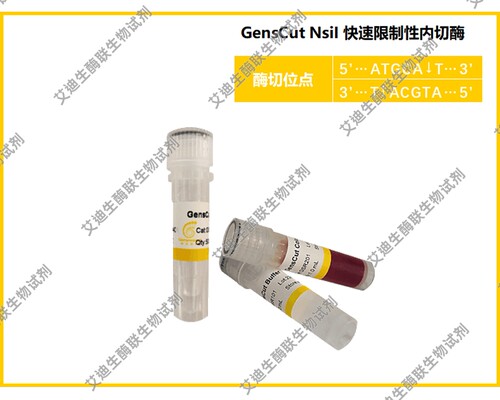 GensCut NsiI 快速限制性内切酶，共用一种缓冲体系,极低星号活性