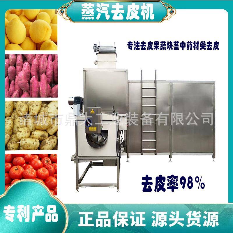 全自动高压蒸汽剥皮机西红柿去皮机土豆红薯蒸汽去皮机
