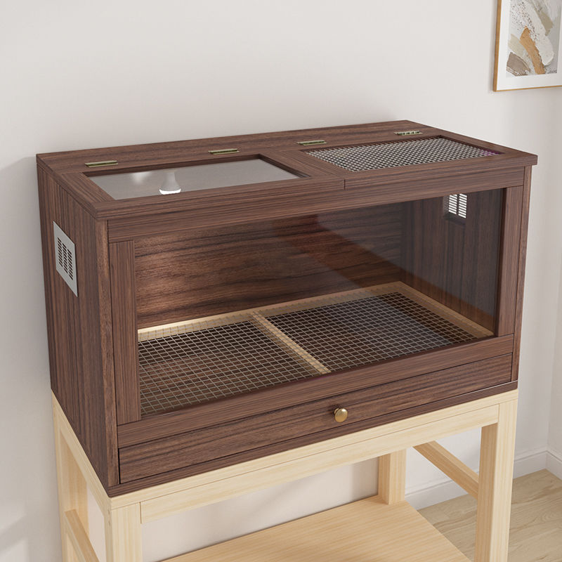 宠物柜饲养箱芦丁鸡养殖