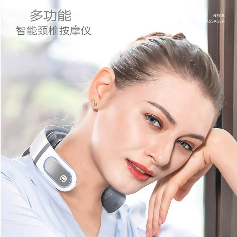 挂脖颈部按摩器颈肩肩部肩颈椎护颈仪脖子震动揉捏司机开车办公室