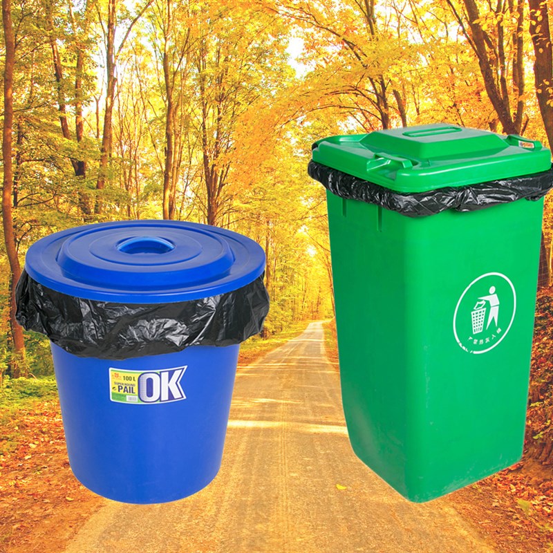 垃圾袋大型6080x100特大号加厚超大号环卫商用餐饮黑色特厚物业