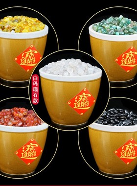 陶瓷招才进宝米缸聚宝盆客厅玄关摆件乔迁新居办公室开业礼品礼物