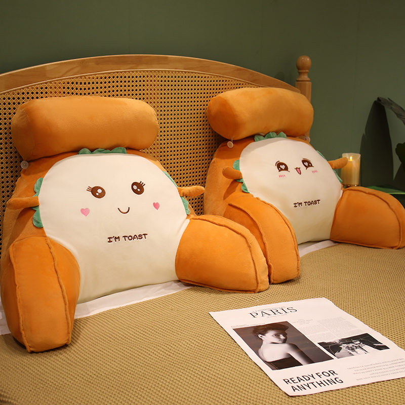 牀头靠垫软包牀上靠枕大靠背垫抱枕女生睡觉沙发护腰靠枕宿舍女生