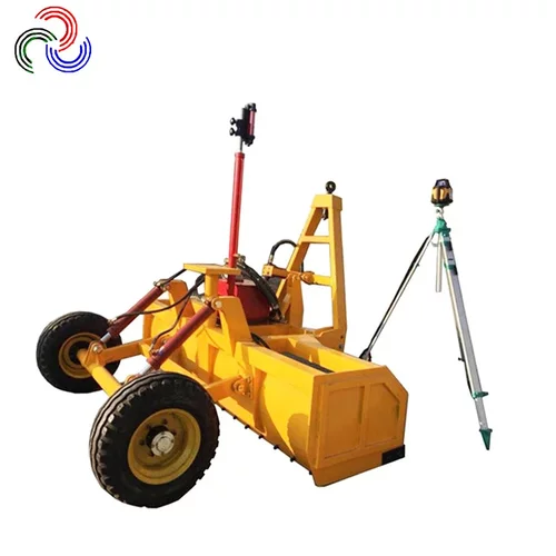 湖南大型激光平地机四轮车带整地耕地农用机械设备卫星激光