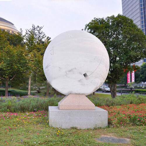 石雕球体雕塑公园雕塑园林景观雕塑源头工厂欢迎定制
