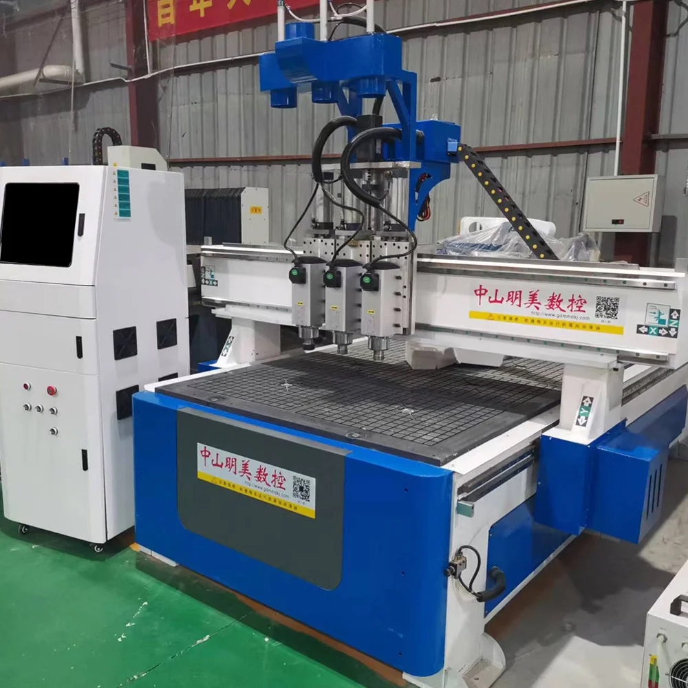 数控1325三工序开料机 木门橱柜 板式家具 夹板 实木