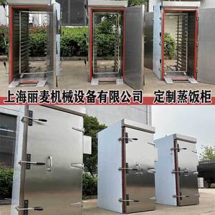 厂家商用大型蒸房食品加工杀菌双门推车三门蒸糕蒸米饭蒸食品柜