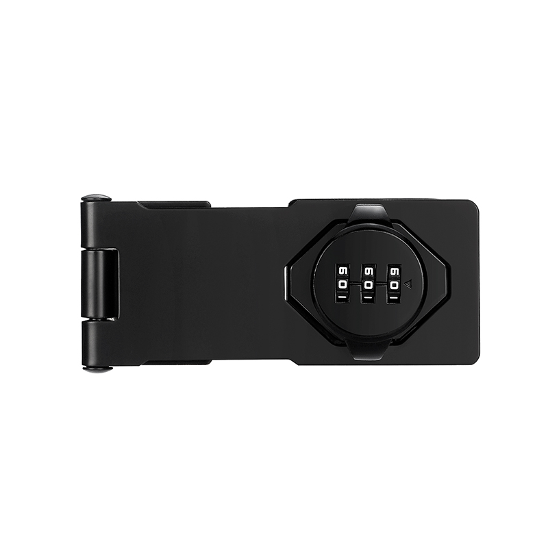 免打孔90度门扣密码锁推拉门移门明装插销厕所大房门锁扣搭扣卡扣