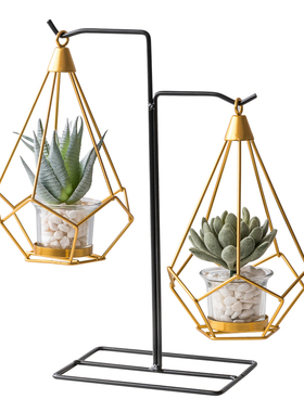 北欧家居房间摆装饰品工艺品创意铁艺个性浪漫复古办公室金属摆件