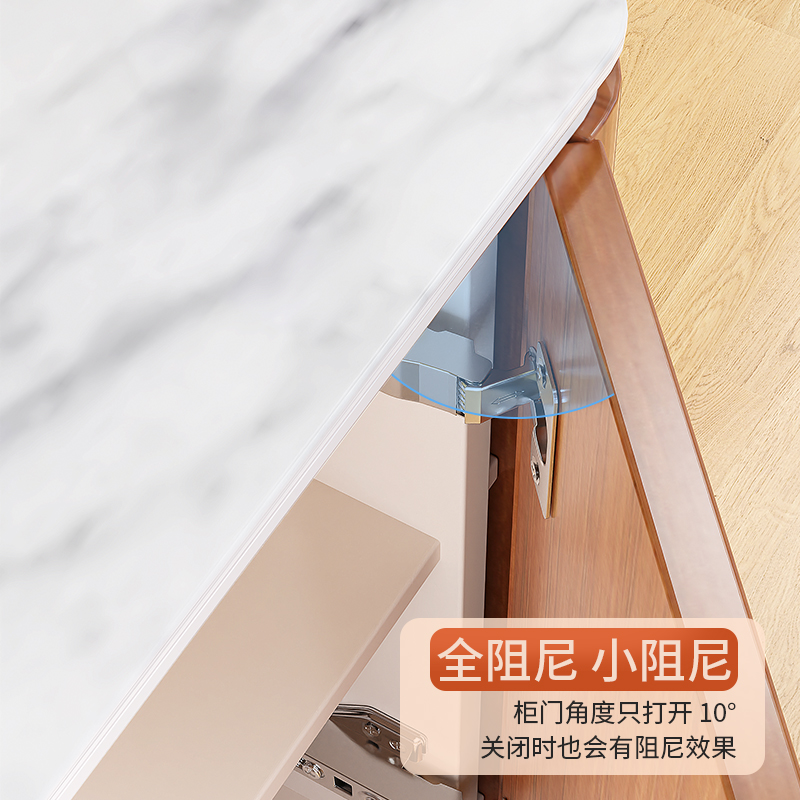免打孔柜门铰链合页大全阻尼缓冲液压衣柜门较弹簧厨柜子五金配件