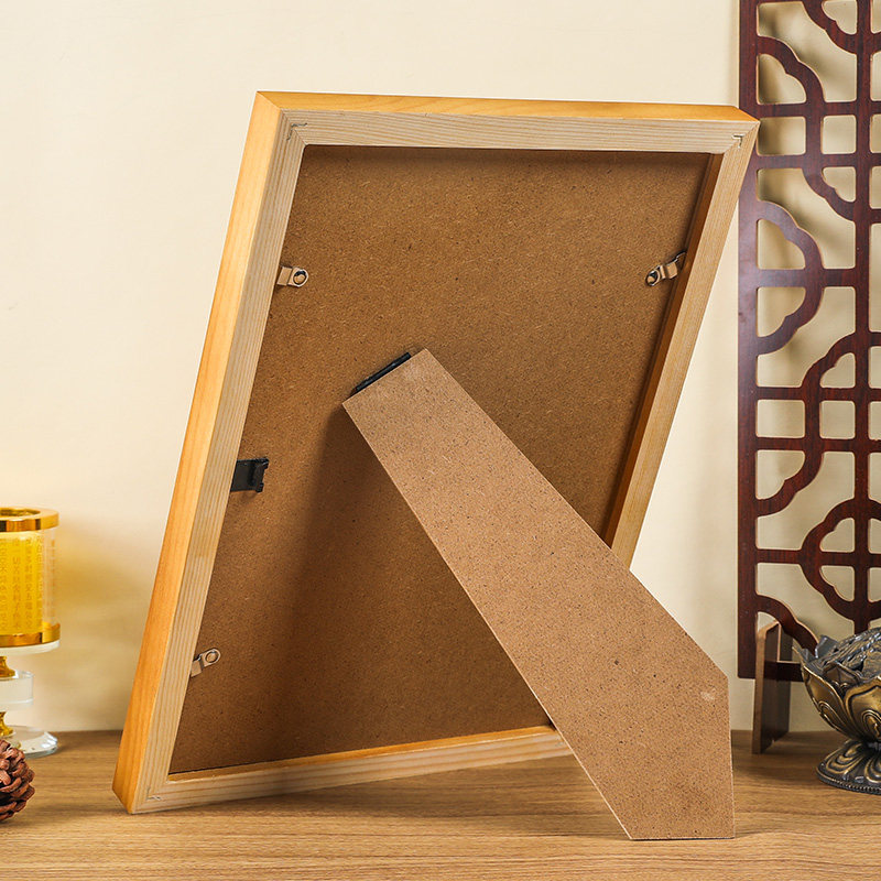 国画八仙过海图挂画字画中式客厅书房玄关实木框摆台神话装饰壁画