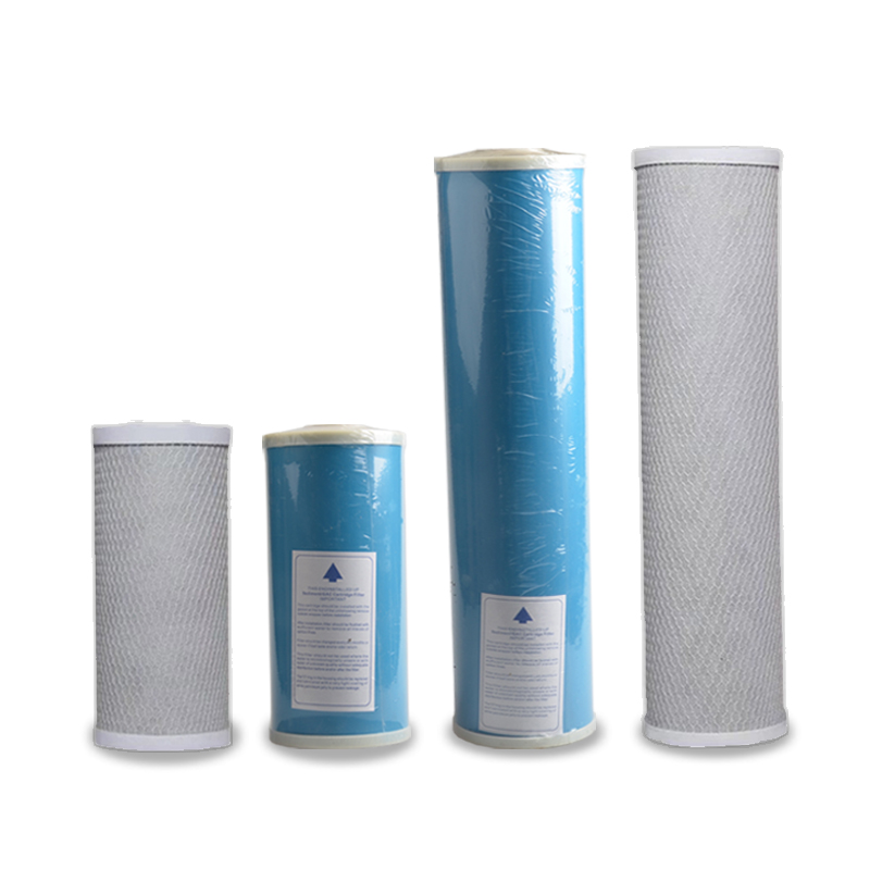10寸20寸大胖PP棉滤芯CTO炭UDF活性碳工业熔喷中央前置过滤器棉芯
