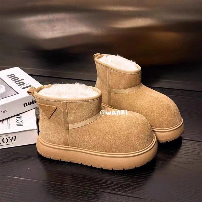 女童雪地靴冬季新款儿童呆萌丑萌大头鞋韩版大棉鞋男童加绒真皮靴,童鞋/婴儿鞋/亲子鞋,雪地靴,淘宝优惠券,粉丝福利购,淘宝优惠卷