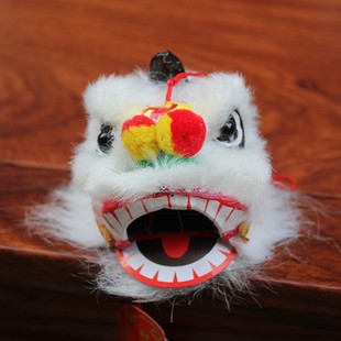 民间传统舞狮工艺品中国风吉祥好运吊狮头挂件装饰送礼教师节礼物