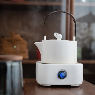 家用煮茶壶煮茶炉煮茶器茶壶烧P水壶泡茶电陶炉家用 煮茶茶具套装