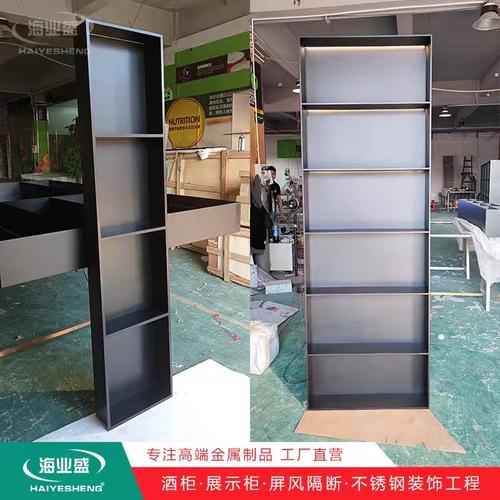 不锈钢壁龛定制嵌入式钢板柜客厅背景墙开放格浴室卫生间金属壁柜