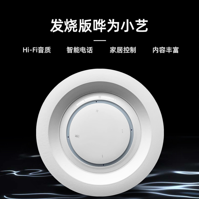 定制发烧版哗为小艺蓝牙吸顶音响WIFI音箱内置AI声控点歌智能家居