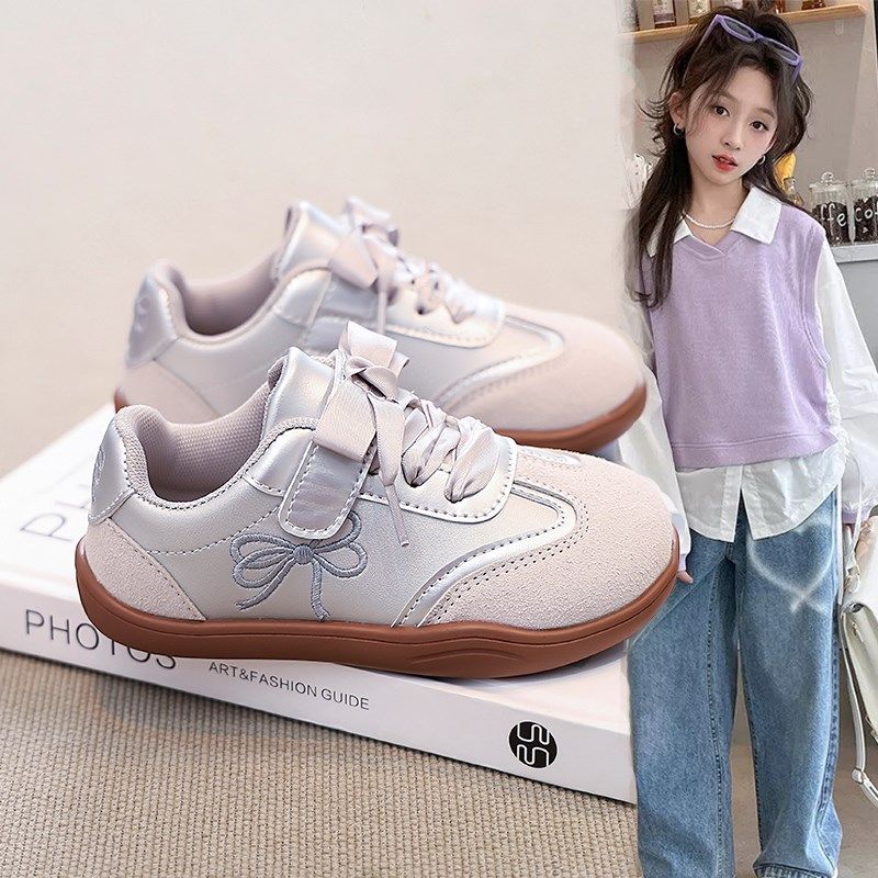 女童德训鞋2025春秋新款儿童鞋子秋款运动鞋板鞋女宝幼儿园休闲鞋,童鞋/婴儿鞋/亲子鞋,板鞋,淘宝优惠券,粉丝福利购,淘宝优惠卷