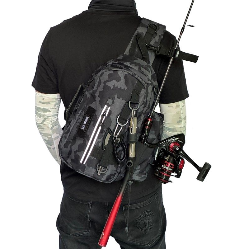 路亚包多a功能腰包新款单肩斜跨背包路亚竿包户外装备钓鱼渔具杆,户外/登山/野营/旅行用品,渔具包,淘宝优惠券,粉丝福利购,淘宝优惠卷