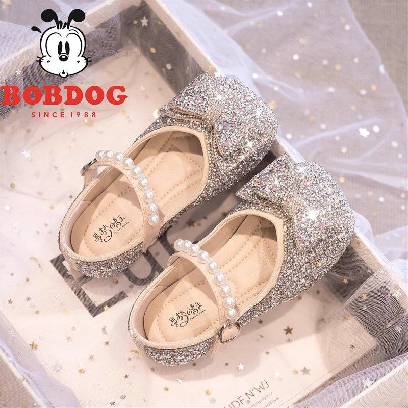 真皮女童公主鞋2025新款春季小女孩水晶鞋配礼服皮鞋闪亮儿童鞋子,童鞋/婴儿鞋/亲子鞋,水晶/水钻鞋,淘宝优惠券,粉丝福利购,淘宝优惠卷