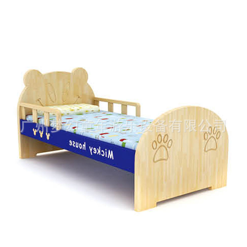 幼儿园儿童床实木幼儿家具儿童午休床幼儿午睡床厂家直销