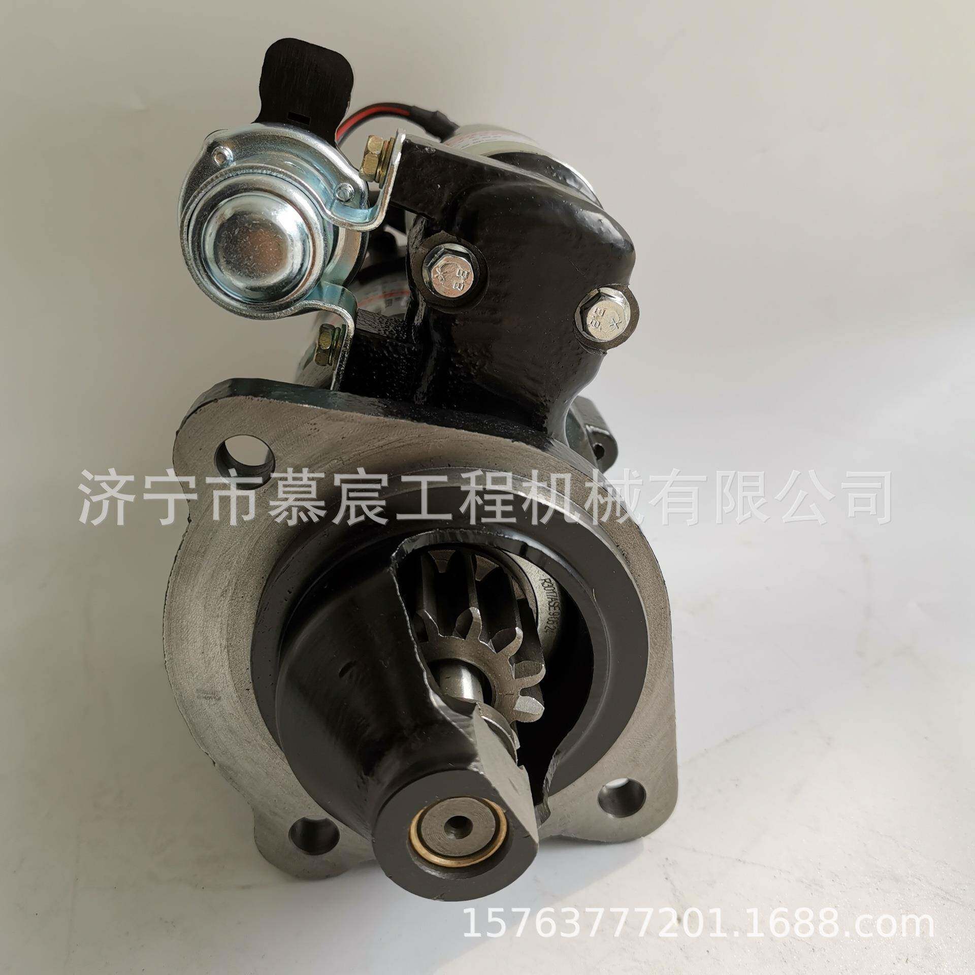 潍柴WP6m93r3043se24V12T起动电机610800090029交流发电机