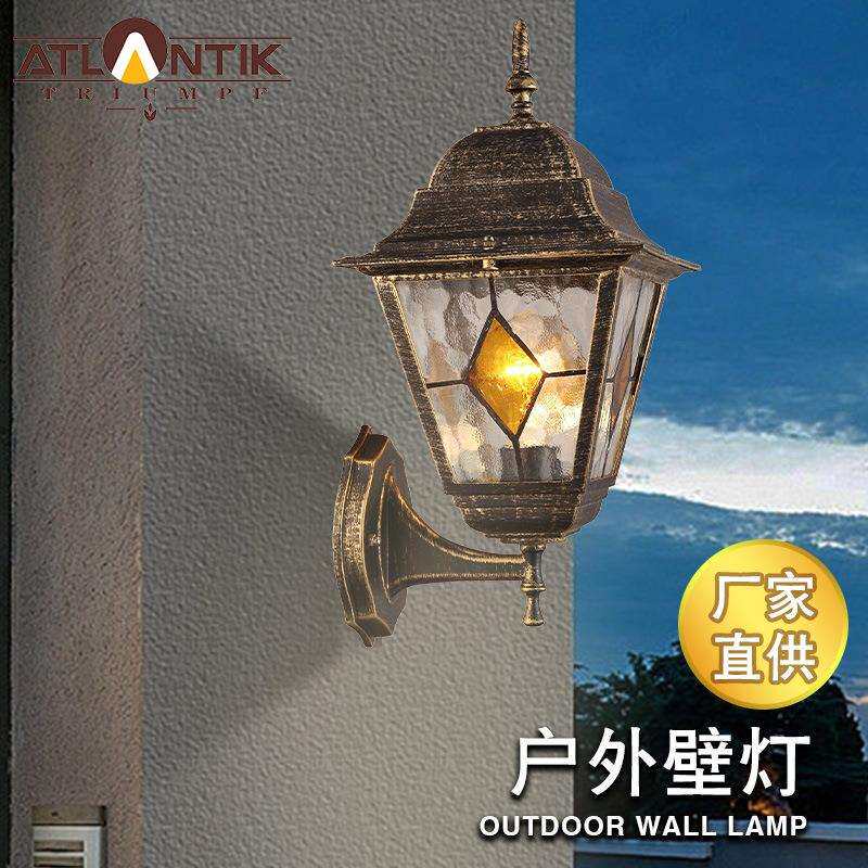 户外壁灯外壳过道灯仿古LED欧式壁灯套件室内户外灯具