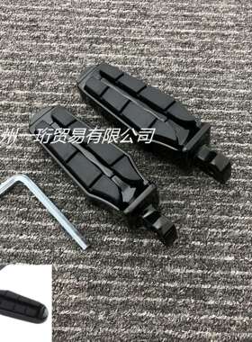 哈雷XL883/1200X4872继承者戴娜软尾肥仔路王改装前后脚踏板蹬