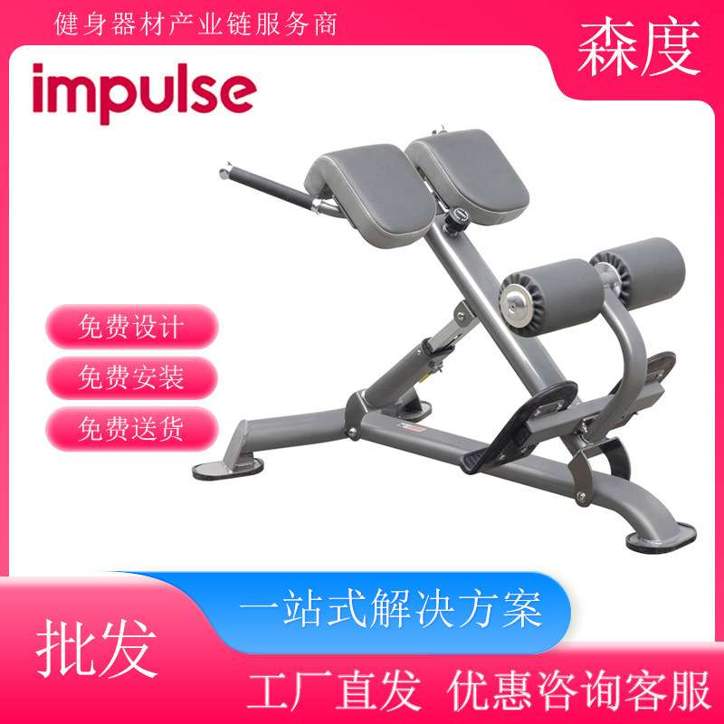 英派斯it7007背肌训练椅腰背器苏州健身器材社区健身器园区新区