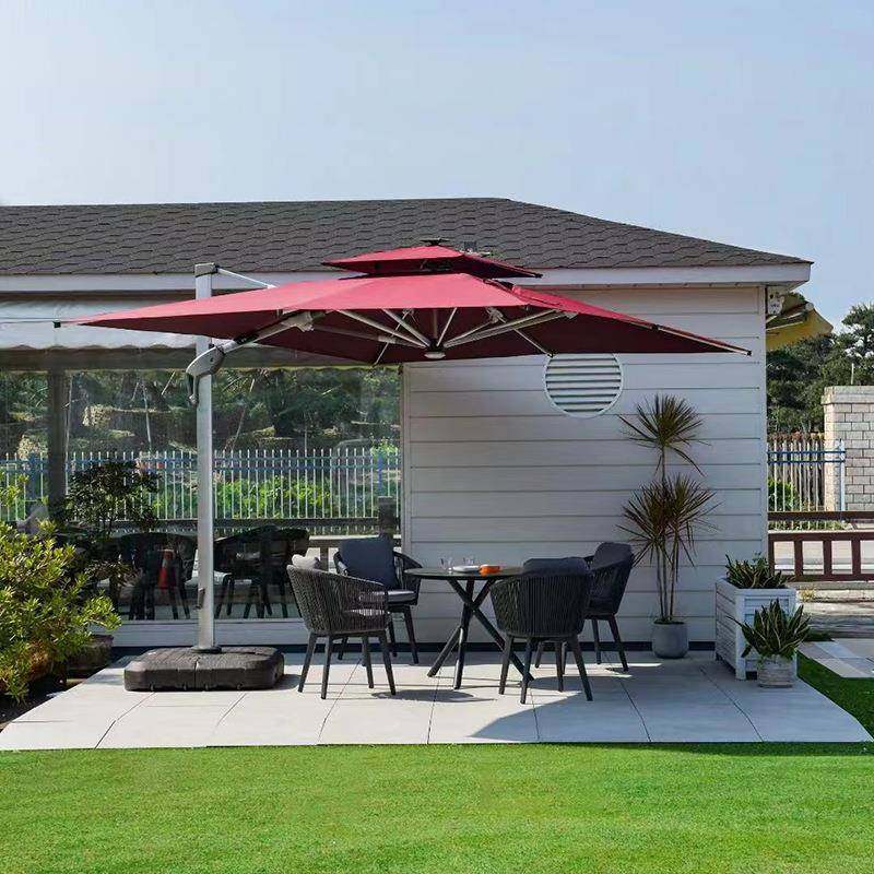 顺伟怡户外遮阳伞庭院伞别墅花园露台阳台大号罗马伞摆摊太阳伞