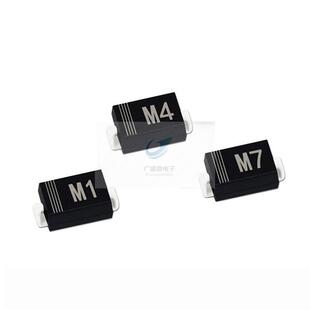 贴片肖特基二极管SS34F1N5822SS34SMAF封装整流器3K/盘