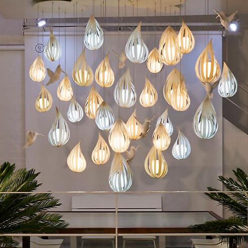 北欧设计师丹麦餐厅吊灯创意个性现代艺术氛围餐桌灯岛台卧室灯具