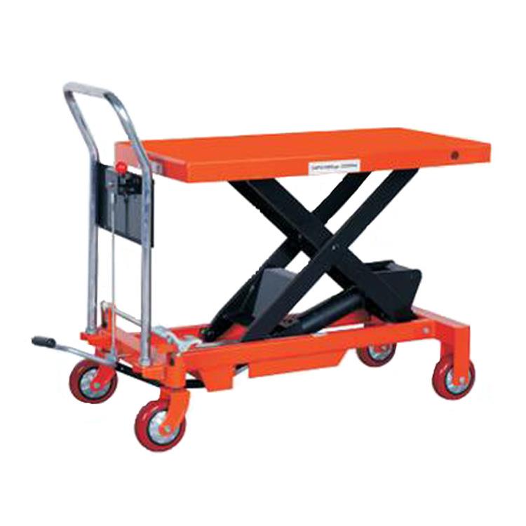 手动平台车手动液压平台500kg升降平台车液压平台车模具台车