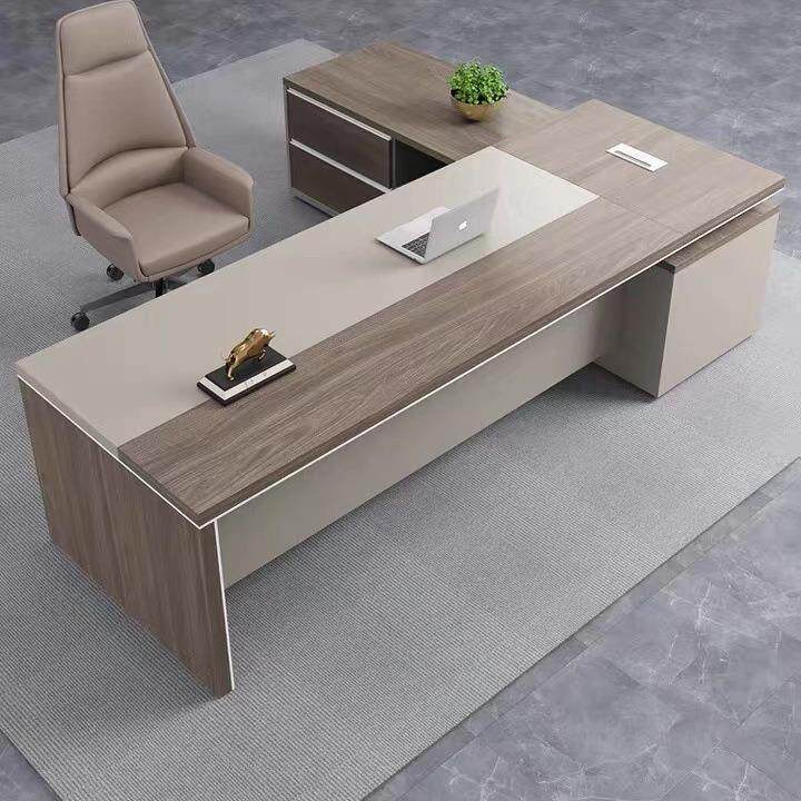 老板桌办公桌椅组合新中式大班台经理总管办公室总裁桌子简约现代