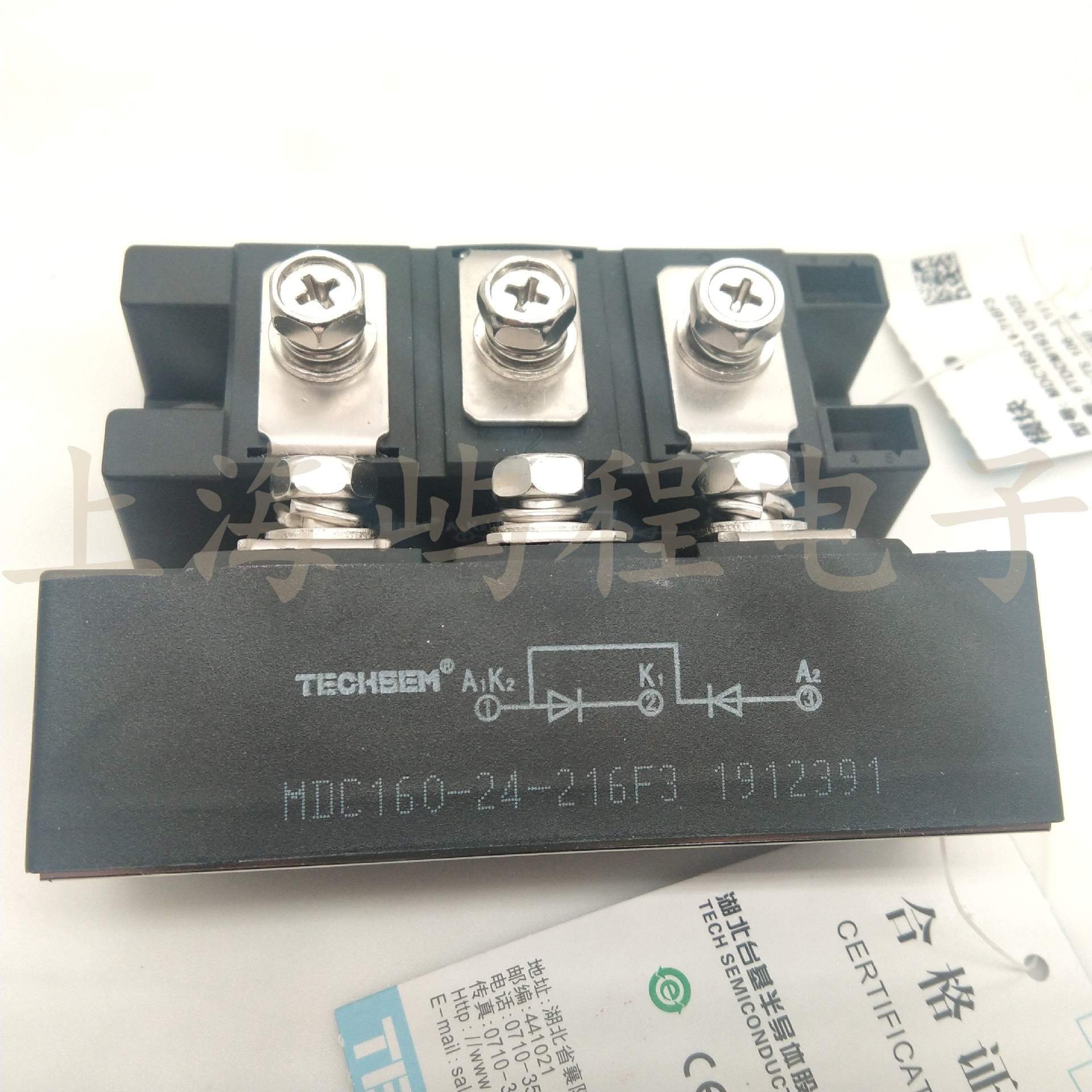 MTC182-16-216F3B MTC182-12-216F3B湖北台基TECHSEM可控硅晶闸管