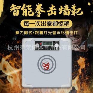 智能拳击墙靶便携智能拳击沙袋拳力测试墙靶文武双全智能拳击墙靶