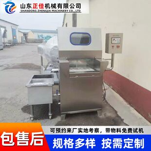 全自动盐水注射机 猪牛羊肉腌制设备 牛肉干自动盐水注射腌制机