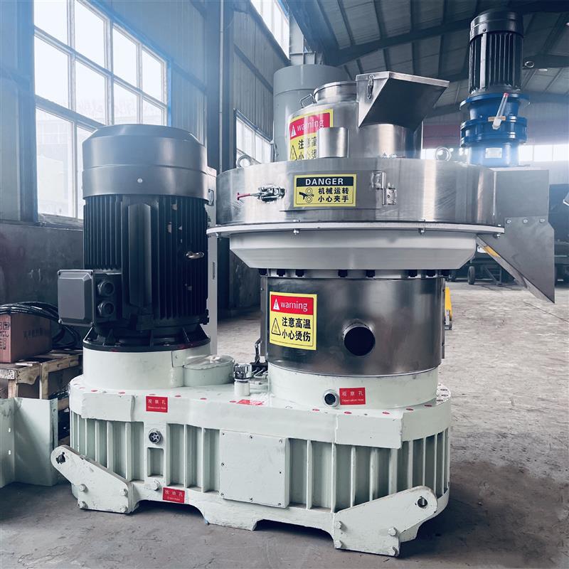 锯末燃料颗粒机 多功能环膜颗粒生产线 秸秆木材粉碎造粒机