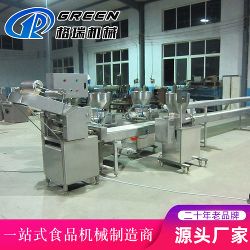 全自动下馅机 碎肉馅注陷机商用饺子包子混沌分份机不锈钢下馅机