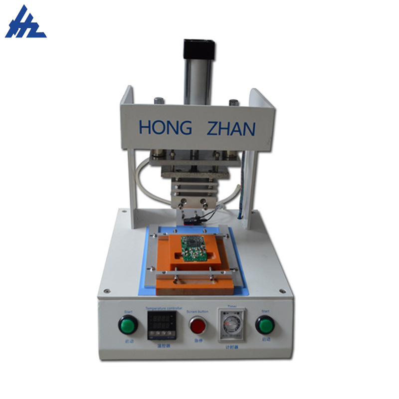 深圳产地货源便携式小型恒温斑马纸热压机 LCD屏幕塑料热压贴合机