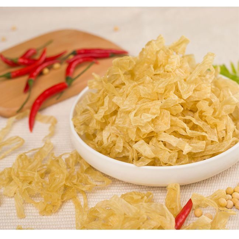 【不撒盐】无盐粒干豆皮无添加干豆丝火锅麻辣烫凉拌纯豆皮批发用