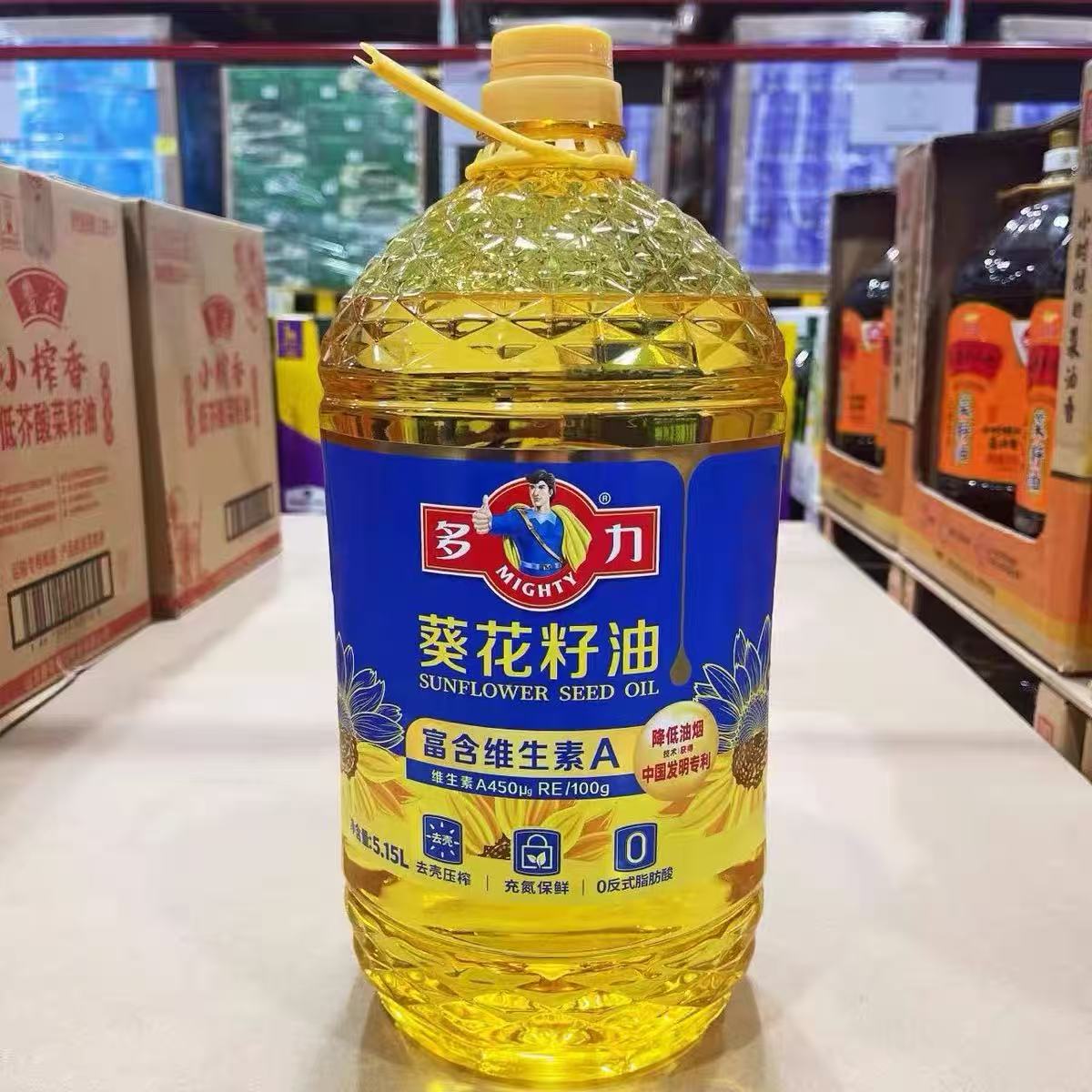 山姆多力葵花籽油零反式脂肪酸物理压榨正品会员代购官方旗舰店